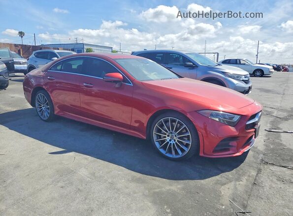 WDD2J5JB4KA044900 2019 MERCEDES-BENZ CLS-CLASS Red 