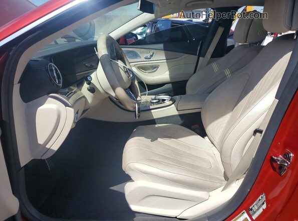 WDD2J5JB4KA044900 2019 MERCEDES-BENZ CLS-CLASS Red 