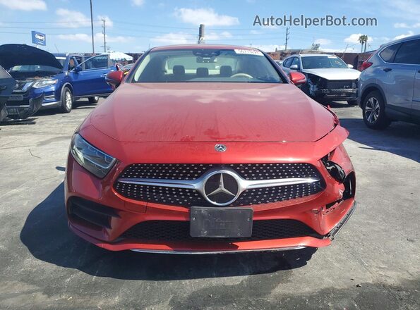 WDD2J5JB4KA044900 2019 MERCEDES-BENZ CLS-CLASS Red 