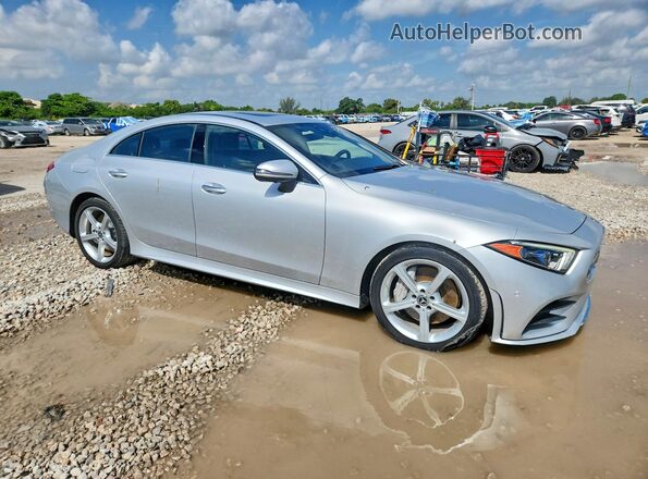 WDD2J5KB9KA029517 2019 MERCEDES-BENZ CLS-CLASS Silver Przód prawy
