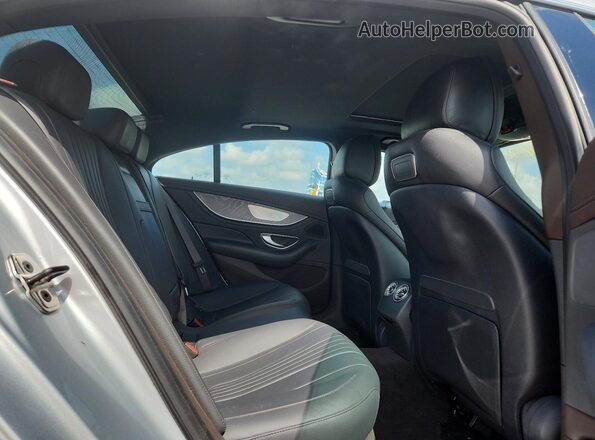 WDD2J5KB9KA029517 2019 MERCEDES-BENZ CLS-CLASS Silver Widok tylnych siedzeń