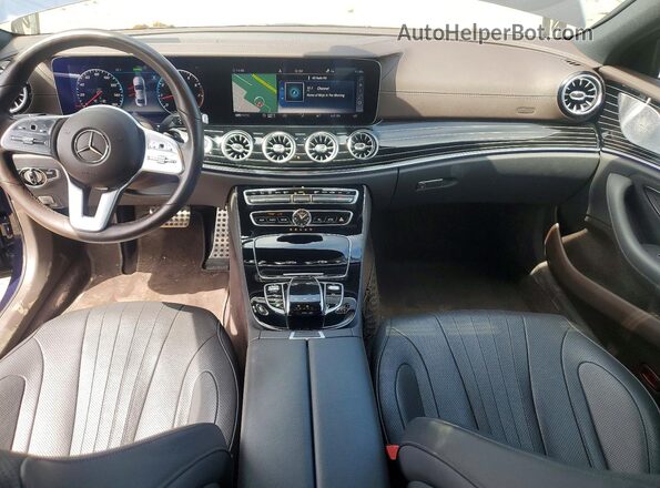 WDD2J5KB9LA049963 2020 MERCEDES-BENZ CLS-CLASS Blue წინა პანელის ხედი