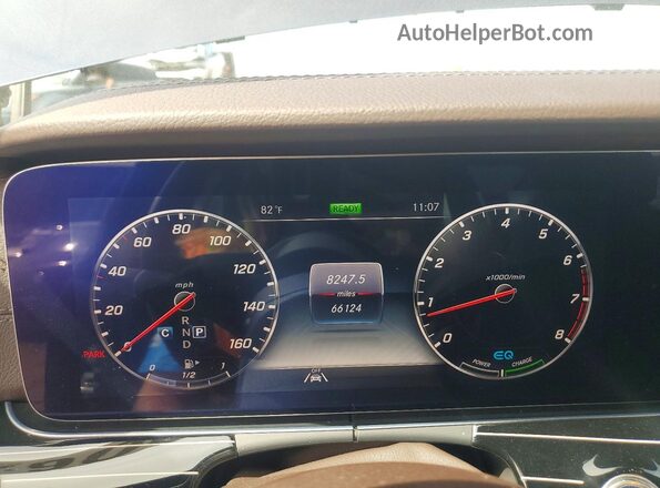 WDD2J5KB9LA049963 2020 MERCEDES-BENZ CLS-CLASS Blue ხელსაწყოთა პანელის ხედი