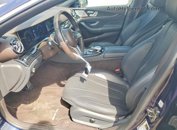 WDD2J5KB9LA049963 2020 MERCEDES-BENZ CLS-CLASS Blue წინა სალონის ხედი