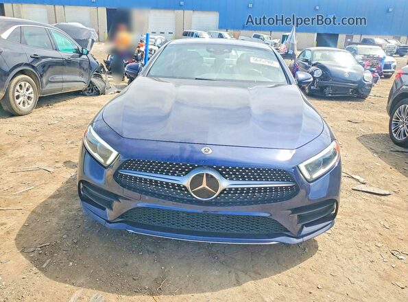 WDD2J5KB9LA049963 2020 MERCEDES-BENZ CLS-CLASS Blue წინა ხედი