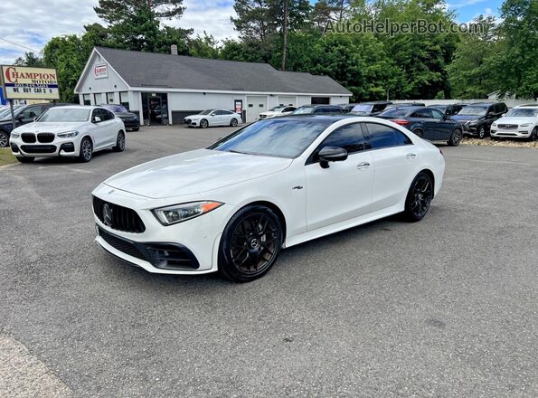 WDD2J6BB1KA043482 2019 MERCEDES-BENZ CLS-CLASS White Задня ліва чверть