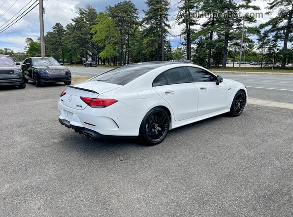 WDD2J6BB1KA043482 2019 MERCEDES-BENZ CLS-CLASS White Передня права чверть