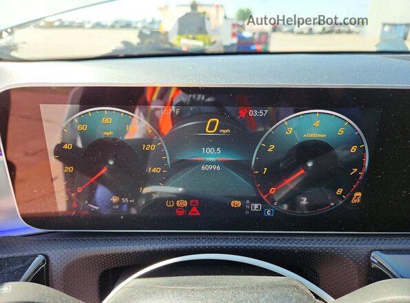 WDD3G4EB0KW021639 2019 MERCEDES-BENZ A Белый 