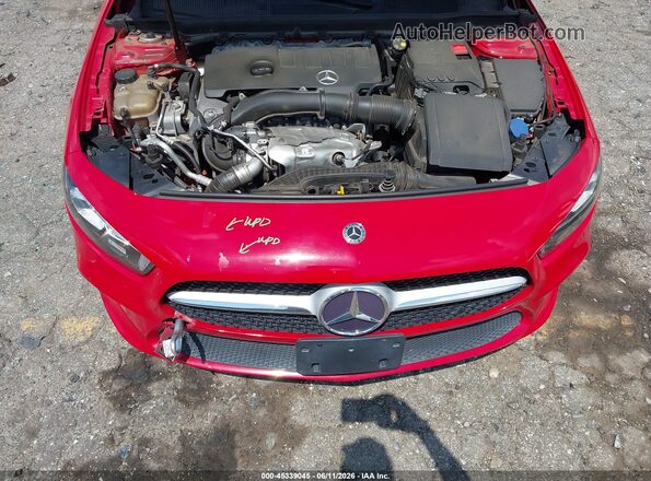 WDD3G4EB0KW026310 2019 MERCEDES-BENZ A 220 Red უკანა ხედი