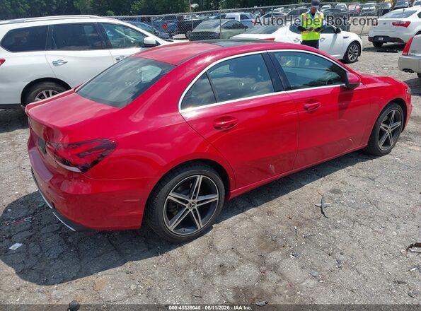 WDD3G4EB0KW026310 2019 MERCEDES-BENZ A 220 Red უკანა მარჯვენა
