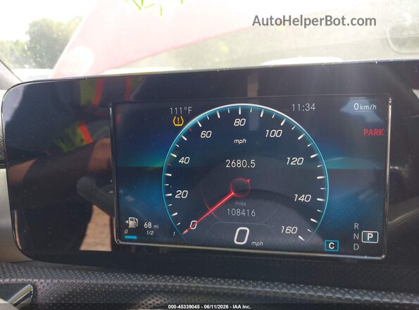 WDD3G4EB0KW026310 2019 MERCEDES-BENZ A 220 Red 