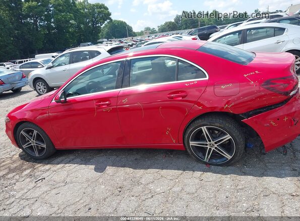 WDD3G4EB0KW026310 2019 MERCEDES-BENZ A 220 Red სალონის 360-გრადუსიანი ხედი