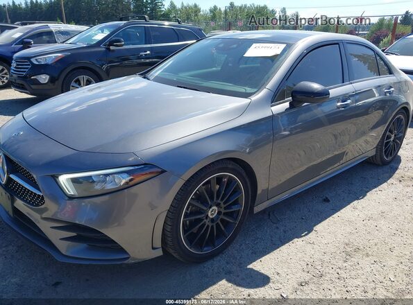 WDD3G4EB0KW027683 2019 MERCEDES-BENZ A 220 Gray წინა მარცხენა ხედი სამი მეოთხედიდან
