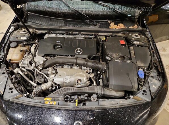 WDD3G4EB1KW017714 2019 MERCEDES-BENZ A Black Widok wnętrza z tyłu