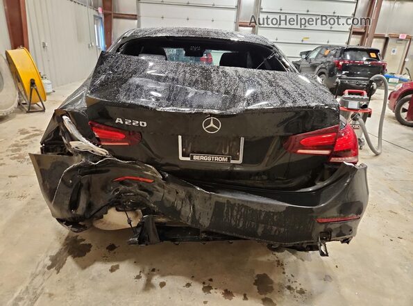 WDD3G4EB1KW017714 2019 MERCEDES-BENZ A Black Widok z tyłu
