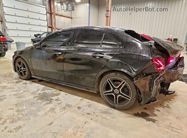 WDD3G4EB1KW017714 2019 MERCEDES-BENZ A Black Tył lewy