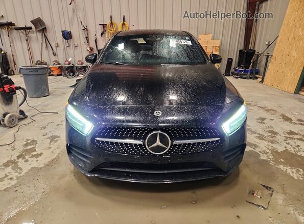 WDD3G4EB1KW017714 2019 MERCEDES-BENZ A Black Widok z przodu