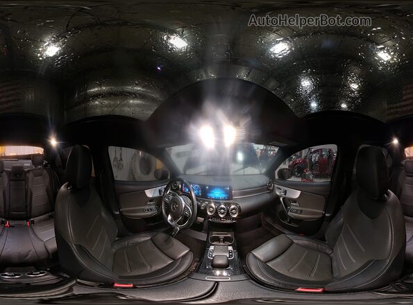 WDD3G4EB1KW017714 2019 MERCEDES-BENZ A Black Widok naklejki z numerem VIN