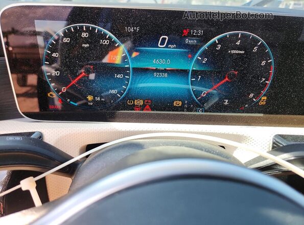 WDD3G4EB1KW030656 2019 MERCEDES-BENZ A Blue 