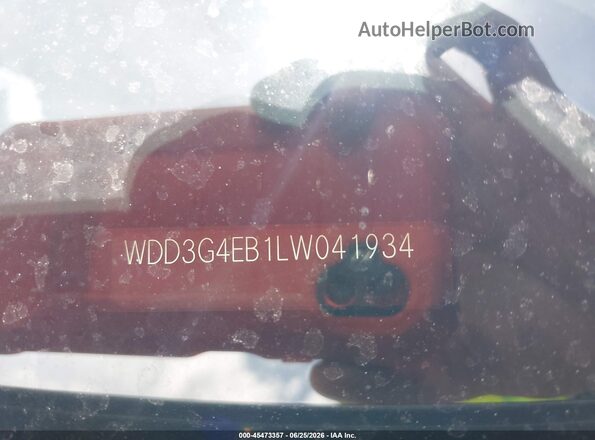 WDD3G4EB1LW041934 2020 MERCEDES-BENZ A 220 Gray Engine compartment view