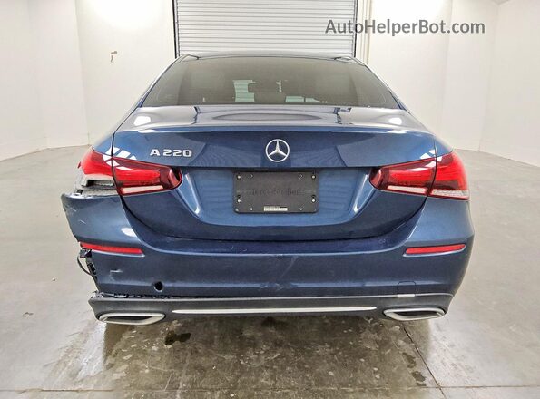 WDD3G4EB2KW019813 2019 MERCEDES-BENZ A Синий 