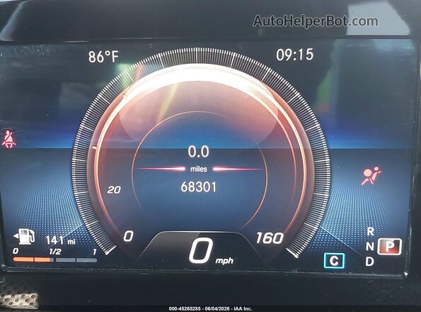 WDD3G4EB4KW034426 2019 MERCEDES-BENZ A 220 Black Հետևի նստատեղերի տեսք