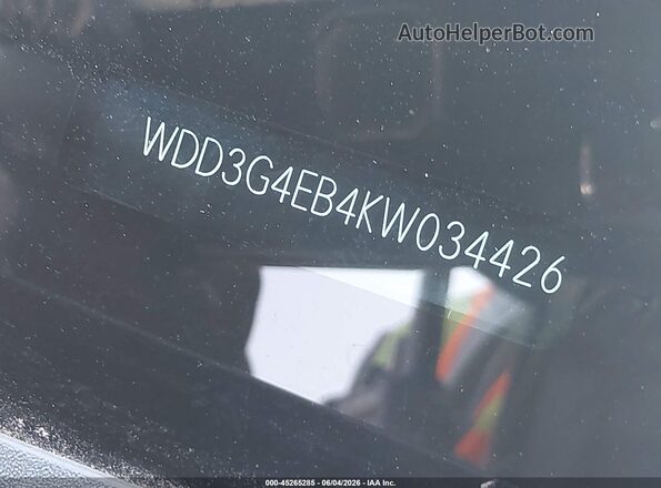 WDD3G4EB4KW034426 2019 MERCEDES-BENZ A 220 Black Շարժիչի բաժամունքի տեսք