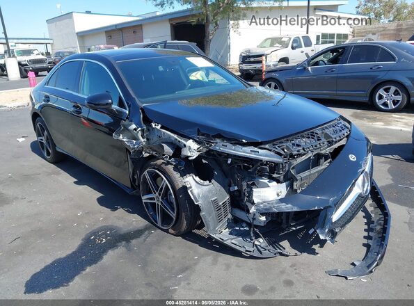 WDD3G4EB5KW017294 2019 MERCEDES-BENZ A 220 Black Vista frontal