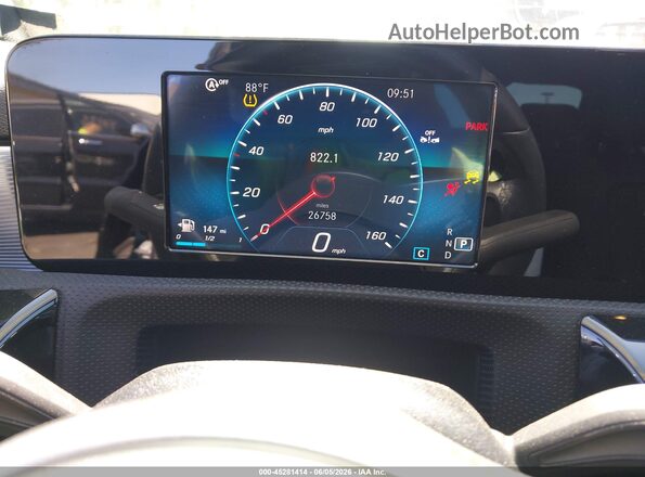 WDD3G4EB5KW017294 2019 MERCEDES-BENZ A 220 Black Vista de los asientos traseros