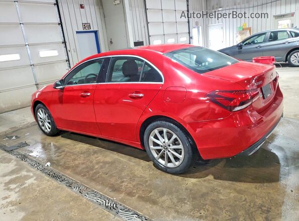 WDD3G4EB6KW027977 2019 MERCEDES-BENZ A Red Tył lewy