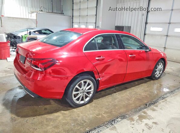 WDD3G4EB6KW027977 2019 MERCEDES-BENZ A Red Tył prawy