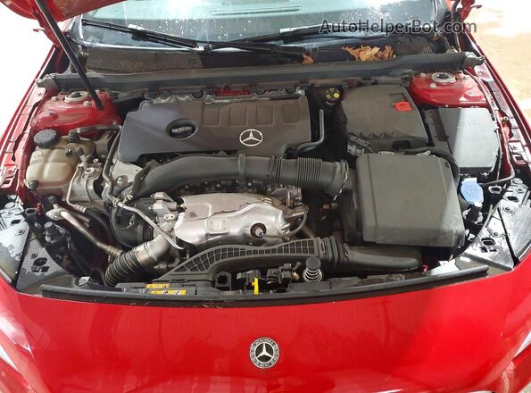 WDD3G4EB6KW027977 2019 MERCEDES-BENZ A Red Widok wnętrza z tyłu