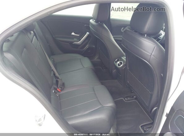 WDD3G4EB9LW037730 2020 MERCEDES-BENZ A 220 White VIN sticker view