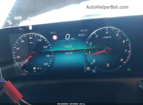 WDD3G4EBXKW001222 2019 MERCEDES-BENZ A 220 Gray Հետևի նստատեղերի տեսք