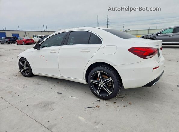 WDD3G4EBXKW026833 2019 MERCEDES-BENZ A Белый Задняя левая четверть