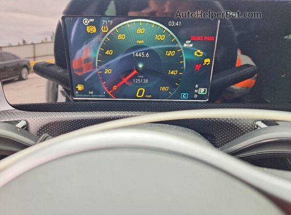 WDD3G4EBXKW026833 2019 MERCEDES-BENZ A Белый Вид щитка приборов