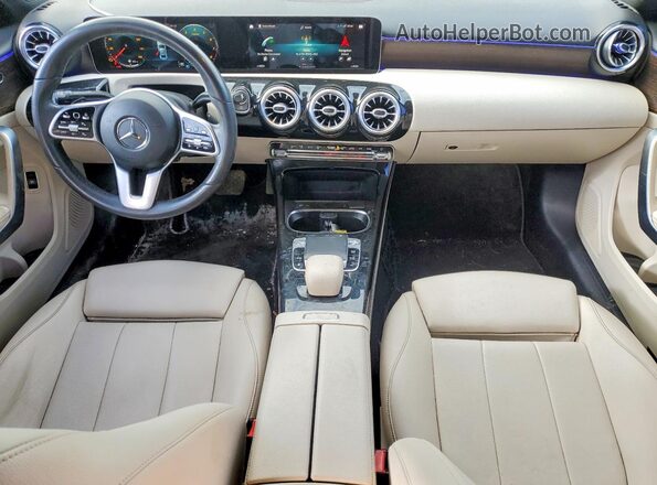 WDD3G4FB0KW010882 2019 MERCEDES-BENZ A White 
