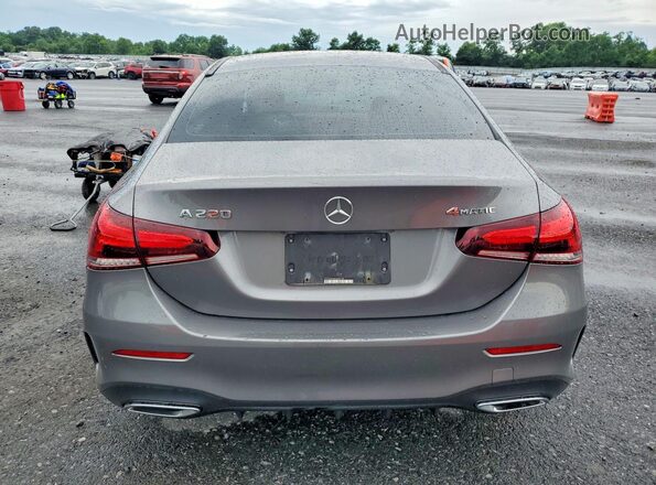 WDD3G4FB3KW032195 2019 MERCEDES-BENZ A Gray Հետևի տեսք