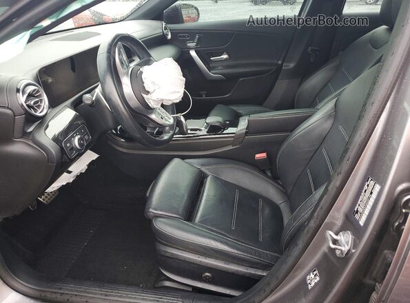 WDD3G4FB3KW032195 2019 MERCEDES-BENZ A Gray Սալոնի դիմացի տեսք
