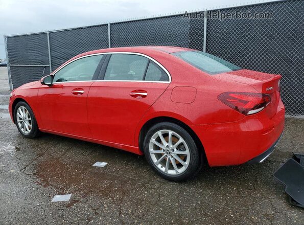 WDD3G4FB4LW039481 2020 MERCEDES-BENZ A Red Задня ліва чверть