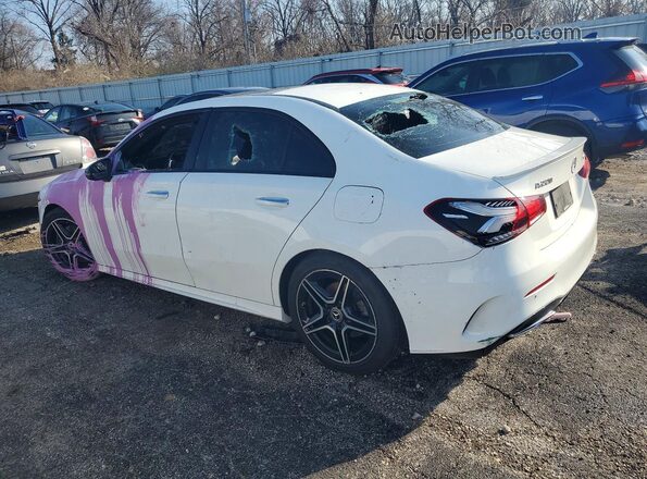 WDD3G4FB7KW030787 2019 MERCEDES-BENZ A White უკანა მარცხენა