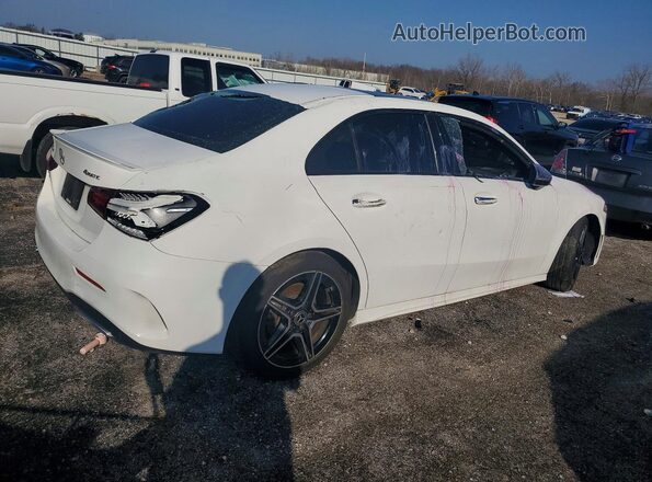 WDD3G4FB7KW030787 2019 MERCEDES-BENZ A White უკანა მარჯვენა