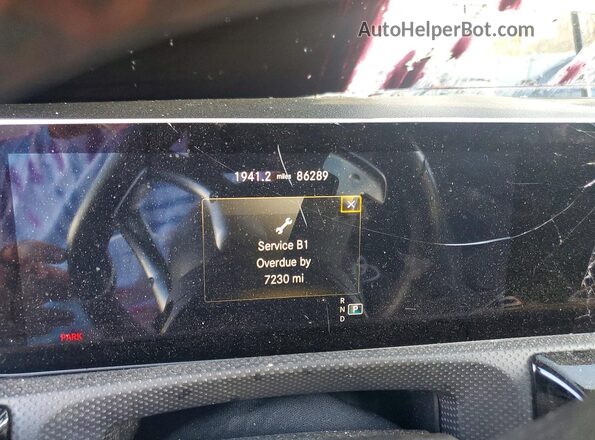 WDD3G4FB7KW030787 2019 MERCEDES-BENZ A White ხელსაწყოთა პანელის ხედი