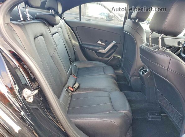 WDD3G4FB9LW036673 2020 MERCEDES-BENZ A Black Vista de los asientos traseros