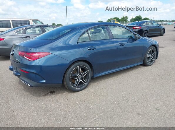 WDD5J4HB8LN073100 2020 MERCEDES-BENZ CLA 250 Blue Tył prawy