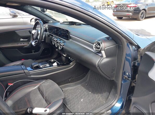 WDD5J4HB8LN073100 2020 MERCEDES-BENZ CLA 250 Blue Widok wnętrza z przodu