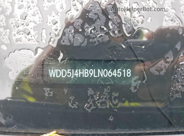 WDD5J4HB9LN064518 2020 MERCEDES-BENZ CLA-CLASS Gray Вид підкапотного простору