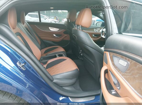 WDD7X6BB1KA003777 2019 MERCEDES-BENZ AMG GT 53 4-DOOR COUPE Blue VIN sticker view