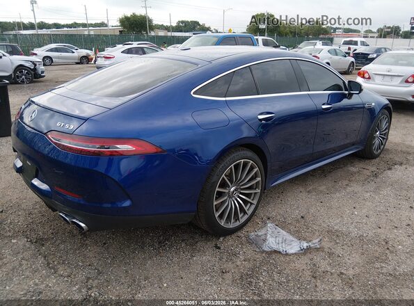 WDD7X6BB1KA003777 2019 MERCEDES-BENZ AMG GT 53 4-DOOR COUPE Blue Rear right