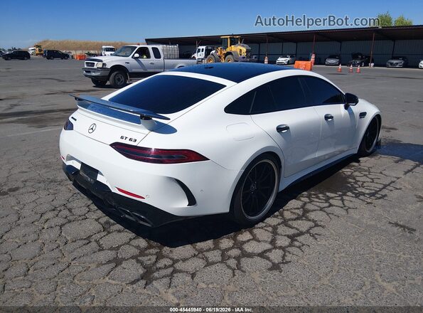 WDD7X8JB2KA006670 2019 MERCEDES-BENZ AMG GT 63 4-DOOR COUPE White Rear right